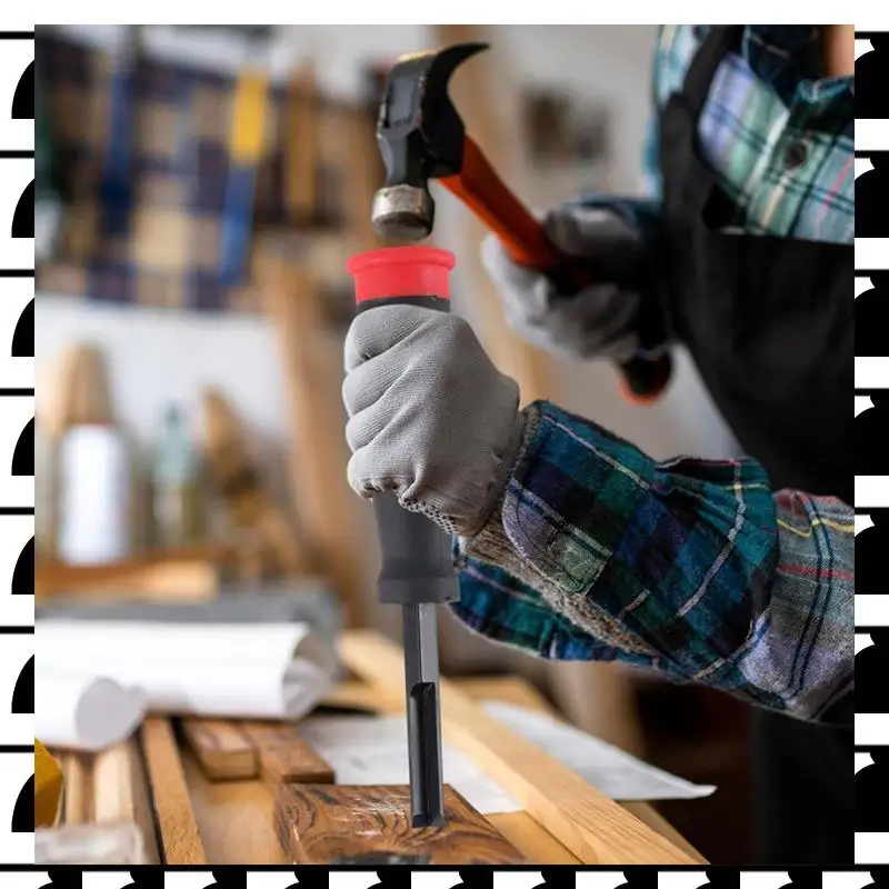 A44U Wood Chisel Set With 3 Protective Caps Square Mortise Chisels With Non-Slip Handle For Door Mounting Frames
A44U Wood Chisel Set With 3 Protective Caps Square Mortise Chisels With Non-Slip Handle For Door Mounting Frames