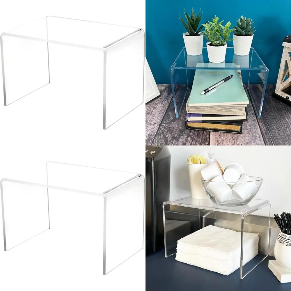 Clear Acrylic Rectangular Stand, 6 High x 9 Wide x 6 Deep, 1/4 Thick, 3-Pack
Clear Acrylic Rectangular Stand, 6 High x 9 Wide x 6 Deep, 1/4 Thick, 3-Pack