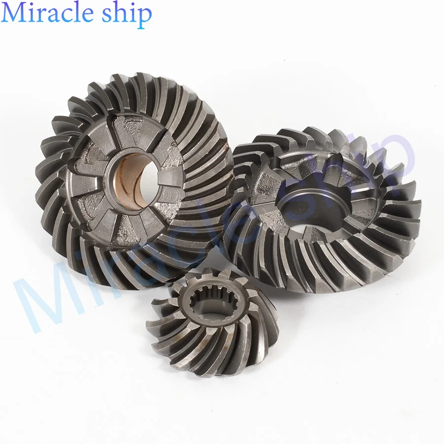 69W Gear Set for Yamaha Outboard Motor 4 stroke 60HP Forward Gear 69W-45560 Pinion Gear 69W-45551 Reverse Gear 62Y-45571
69W Gear Set for Yamaha Outboard Motor 4 stroke 60HP Forward Gear 69W-45560 Pinion Gear 69W-45551 Reverse Gear 62Y-45571