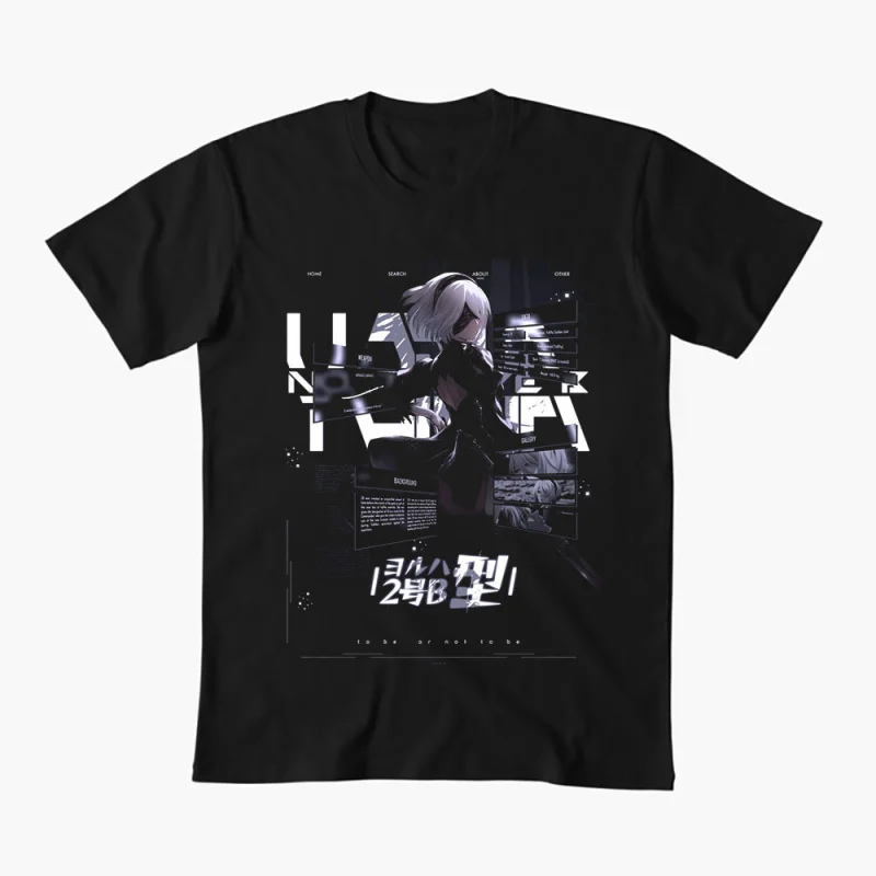 2B NieR Automata Yorh No. 2 Type B Anime T-shirt for Gamer 0607 Waifu Girl Cyber Punk Graphic Clothes Y2K Tee US Size Tops S-6XL
2B NieR Automata Yorh No. 2 Type B Anime T-shirt for Gamer 0607 Waifu Girl Cyber Punk Graphic Clothes Y2K Tee US Size Tops S-6XL