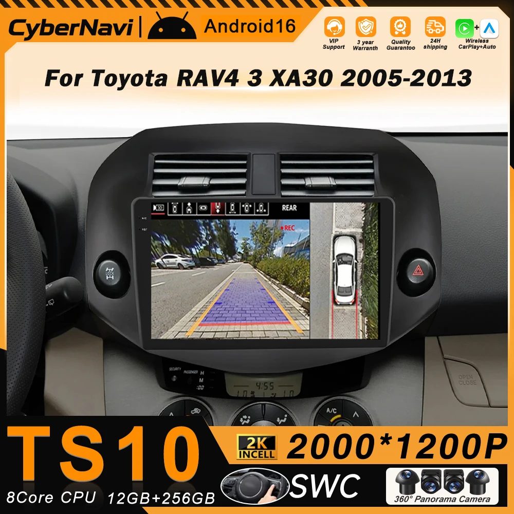 Автомагнитола Android для Toyota RAV4 2005-2013 с навигацией, видеоплеером, Bluetooth, DSP, GPS, 4G LTE, мультимедийный проигрыватель Qualcomm QLED 2Din
Автомагнитола Android для Toyota RAV4 2005-2013 с навигацией, видеоплеером, Bluetooth, DSP, GPS, 4G LTE, мультимедийный проигрыватель Qualcomm QLED 2Din