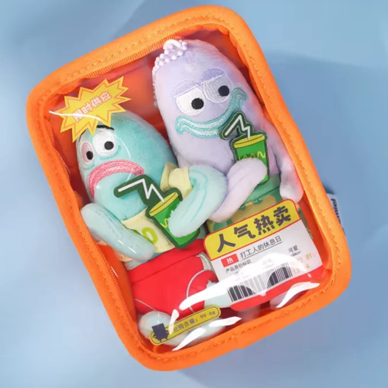 New Original Bikini Bottom Residents Background Fish Plush-Like Texture Doll Keychain Coin Purse Bag Hanging Soft Ornament Gift
New Original Bikini Bottom Residents Background Fish Plush-Like Texture Doll Keychain Coin Purse Bag Hanging Soft Ornament Gift