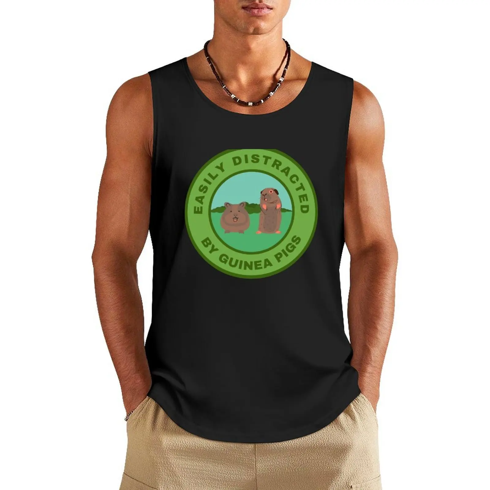 Easily distracted by Guinea Pigs Tank Top bodybuilding t-shirt gym clothes for man gym shirts
Easily distracted by Guinea Pigs Tank Top bodybuilding t-shirt gym clothes for man gym shirts