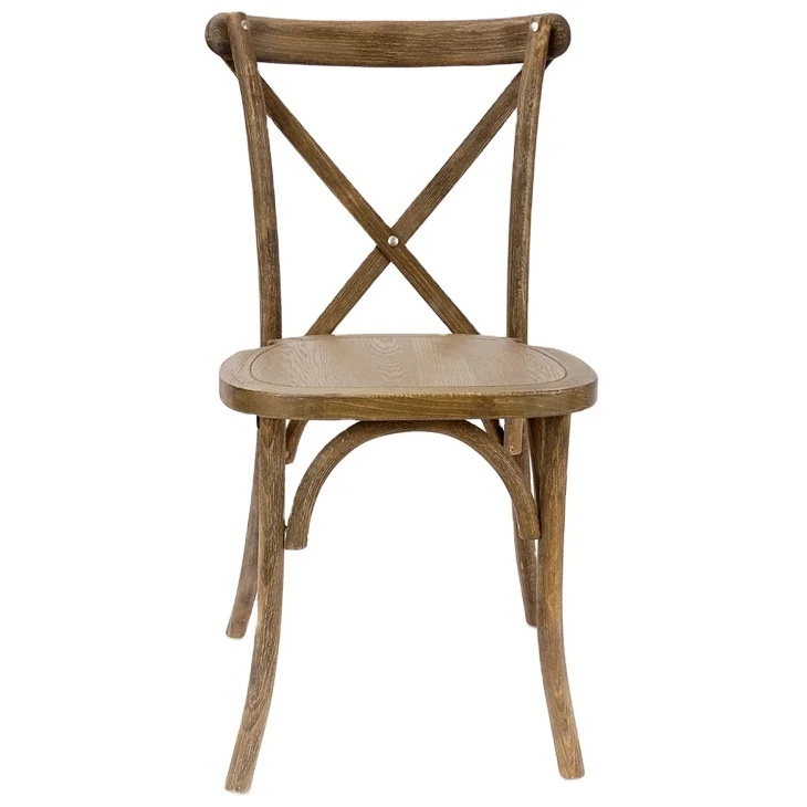 Beech Crossback Chair Durable Stackable Wood Chair for Wedding Banquets and Events
Beech Crossback Chair Durable Stackable Wood Chair for Wedding Banquets and Events