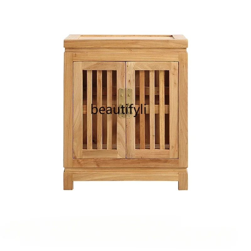 New Chinese Zen Elm Furniture Solid Wood Tea Cabinet Tea Cabinet Paint Free Locker Bedside Table
New Chinese Zen Elm Furniture Solid Wood Tea Cabinet Tea Cabinet Paint Free Locker Bedside Table