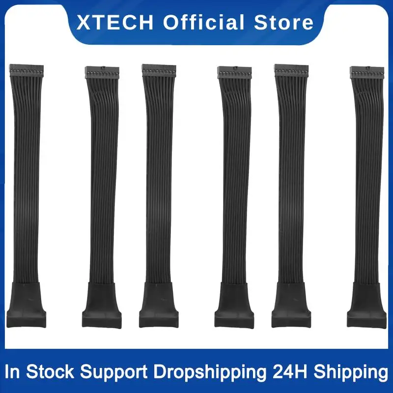 XTECH 6X Small Mini USB 3.0 19/20 Pin Internal Extension Header Adapter Cable For Motherboard 4.7 Inches (2 Pack)
XTECH 6X Small Mini USB 3.0 19/20 Pin Internal Extension Header Adapter Cable For Motherboard 4.7 Inches (2 Pack)