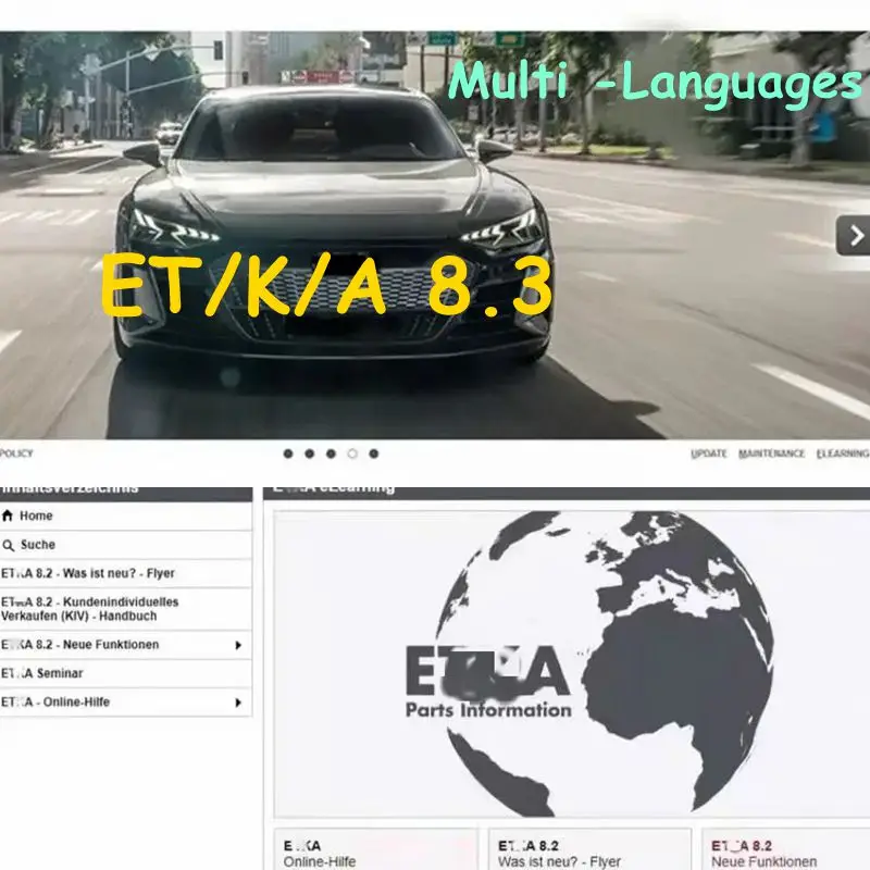HOT V/W+AU//DI+SE//AT+SKO//DA, поддержка автомобилей Онлайн-обновление ET/KA 8,3 В Групповые транспортные средства Каталог электронных деталей до 2021 года
HOT V/W+AU//DI+SE//AT+SKO//DA, поддержка автомобилей Онлайн-обновление ET/KA 8,3 В Групповые транспортные средства Каталог электронных деталей до 2021 года