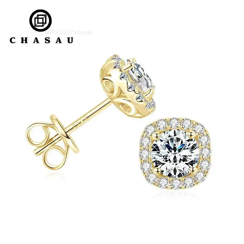China Factory Price Anti-allergy 925 Sterling Silver Square-shaped Earring Inlaid Mini Moissanite Stud Earrings for Women
China Factory Price Anti-allergy 925 Sterling Silver Square-shaped Earring Inlaid Mini Moissanite Stud Earrings for Women