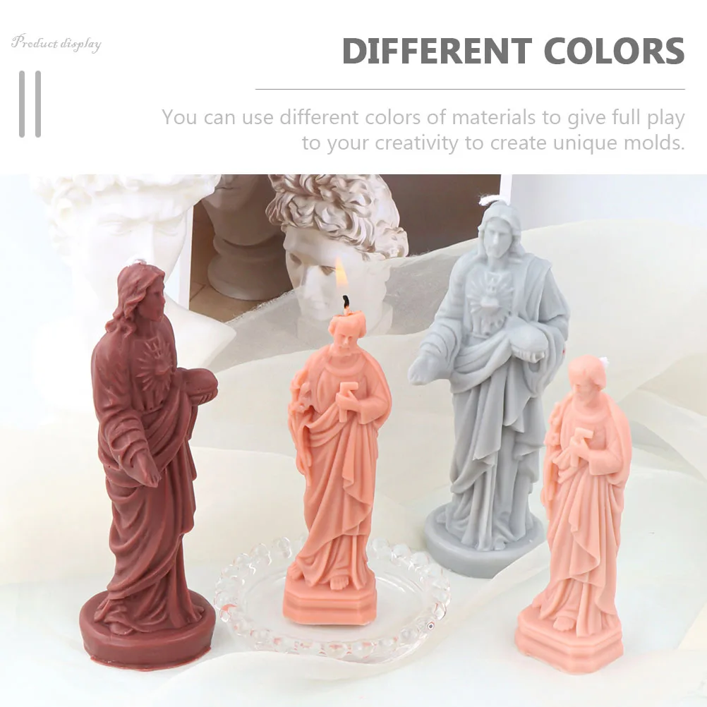 Silicone Jesus Mold for DIY Scented Soap Making Craft Casting Resin Cement Concrete Molds Creative Home
Silicone Jesus Mold for DIY Scented Soap Making Craft Casting Resin Cement Concrete Molds Creative Home