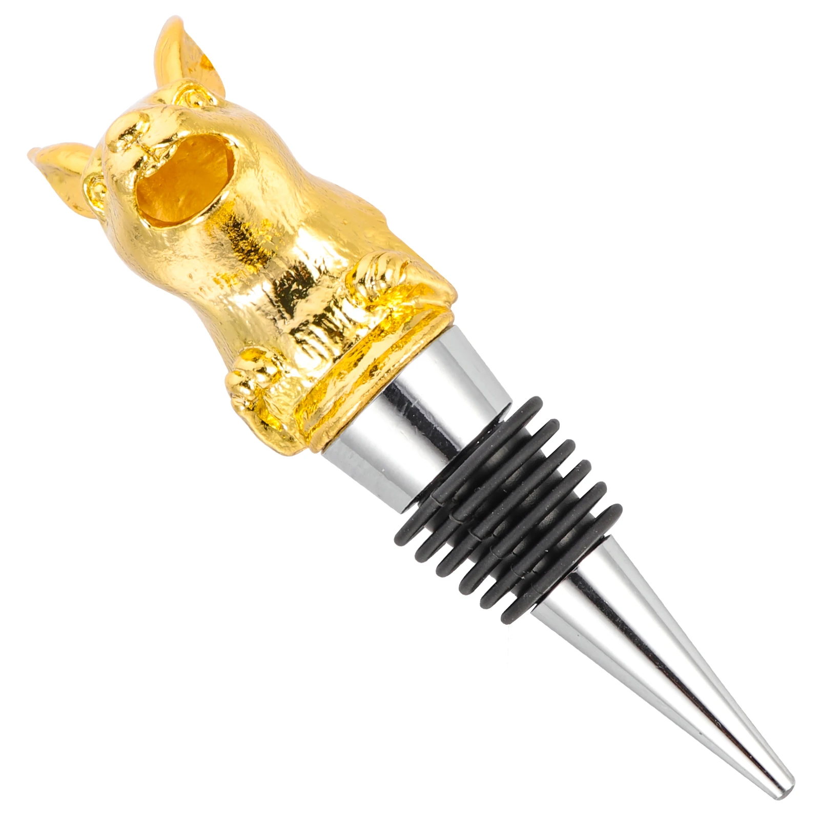 Golden Rabbit Stoppers Zinc Alloy Sealing Lids Elegant Corks Glass Bottles Preservation Airtight Design Easy Cleaning
Golden Rabbit Stoppers Zinc Alloy Sealing Lids Elegant Corks Glass Bottles Preservation Airtight Design Easy Cleaning