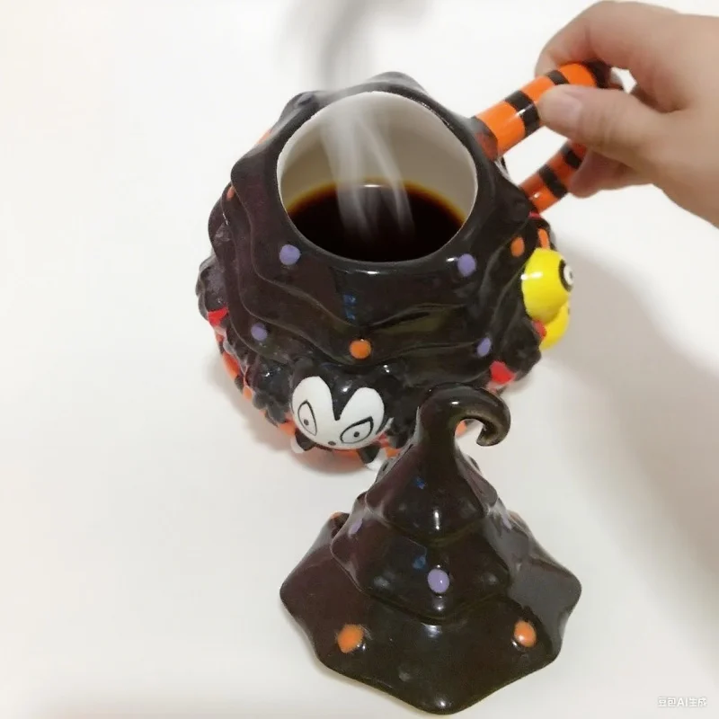 2025 New Halloween Mug, Cute Ghost Ceramic Coffee Mug Ceramic Cup with Lid, Coffee Lover Halloween Decor Gift
2025 New Halloween Mug, Cute Ghost Ceramic Coffee Mug Ceramic Cup with Lid, Coffee Lover Halloween Decor Gift