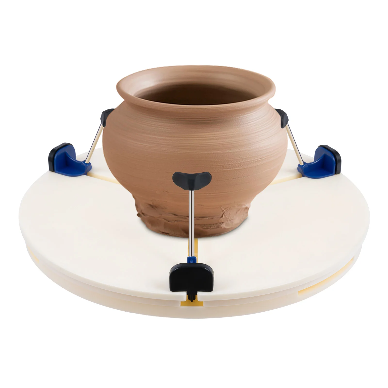Adjustable Pottery Ceramic Trim Holder Clamp Pottery Repair Tool for Ceramic Beginners Professionals Automatically Find Center
Adjustable Pottery Ceramic Trim Holder Clamp Pottery Repair Tool for Ceramic Beginners Professionals Automatically Find Center
