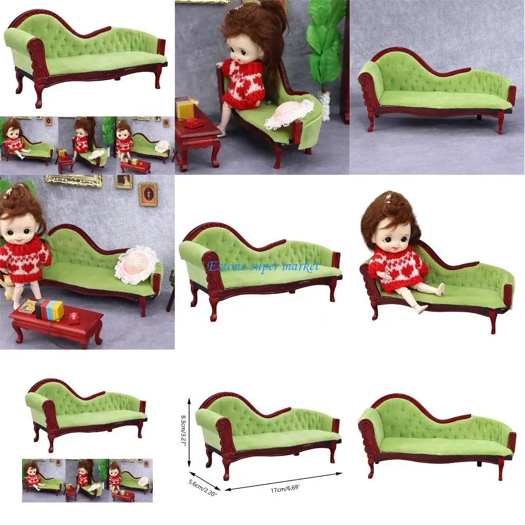 090B 1/12 Scale Dollhouse Mini Sofa Model Micro Scene Living Room Couch Ornaments
090B 1/12 Scale Dollhouse Mini Sofa Model Micro Scene Living Room Couch Ornaments