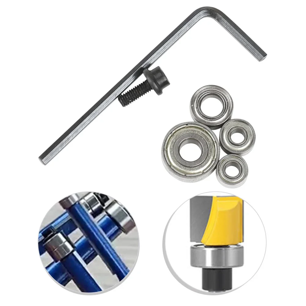 Router Bit Ball Bearings Replace For Woodworking Milling Cutter Fits Edge Trimmer Bevel Cutter Bottom And Round Corner Cutters
Router Bit Ball Bearings Replace For Woodworking Milling Cutter Fits Edge Trimmer Bevel Cutter Bottom And Round Corner Cutters