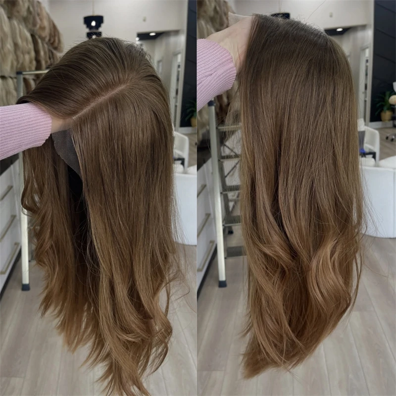 180% Плотность Ombre Карамельно-коричневый Балаяж Роскошный синтетический парик фронта шнурка Ombre Коричневый блондинка Парик для вечеринки Ежедневное использование для косплея 22 дюйма
180% Плотность Ombre Карамельно-коричневый Балаяж Роскошный синтетический парик фронта шнурка Ombre Коричневый блондинка Парик для вечеринки Ежедневное использование для косплея 22 дюйма