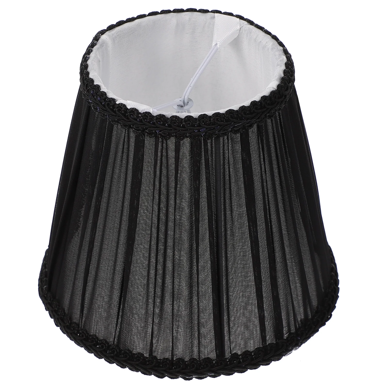 Clip Bulb Lampshade Linen Cloth Chandelier Cover Fabric Lampshades Round Black Durable Lamp Shade Easy Install Suitable Bedroom
Clip Bulb Lampshade Linen Cloth Chandelier Cover Fabric Lampshades Round Black Durable Lamp Shade Easy Install Suitable Bedroom