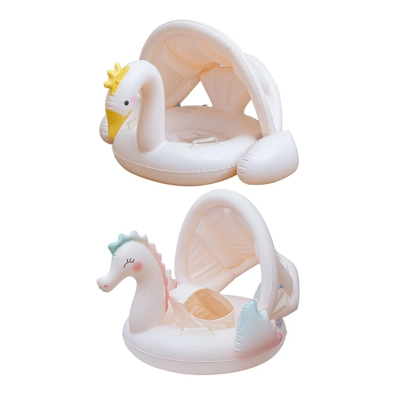 Inflatable Swim Rings Baby Swimming Pool Float Boats with Removable Canopies Pool Toy for Infant Toddler Kids Children
Inflatable Swim Rings Baby Swimming Pool Float Boats with Removable Canopies Pool Toy for Infant Toddler Kids Children