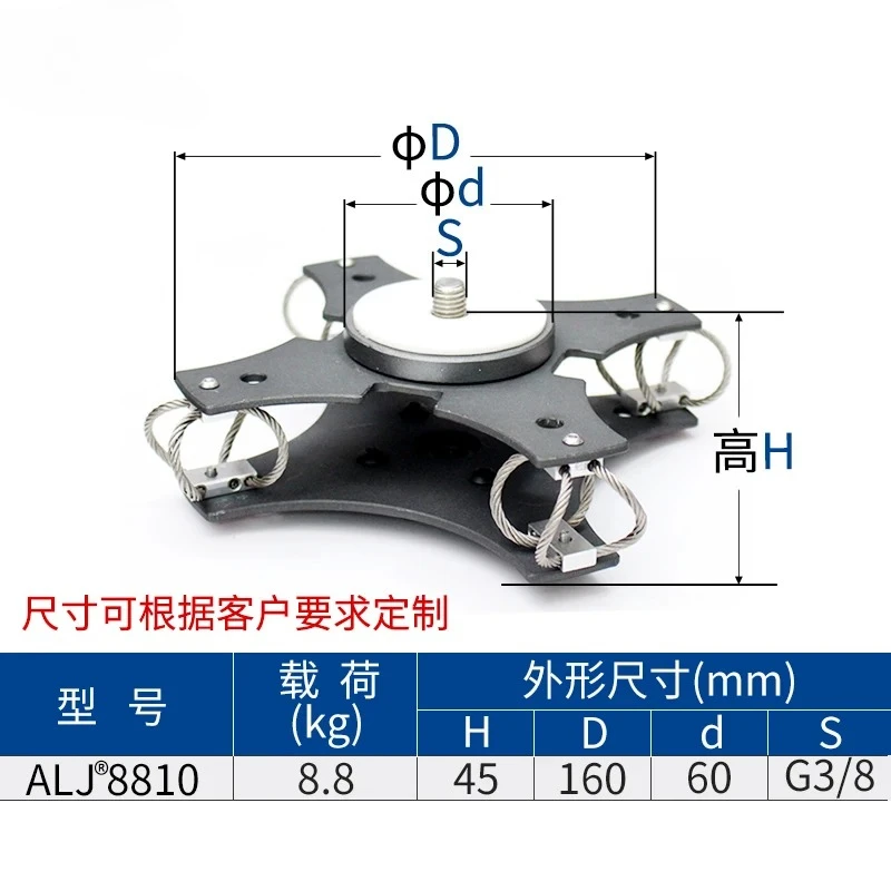 1Pcs 88 Wire Rope Shock Absorber PTZ Car Photography Camera Projector Vibration Isolator
1Pcs 88 Wire Rope Shock Absorber PTZ Car Photography Camera Projector Vibration Isolator