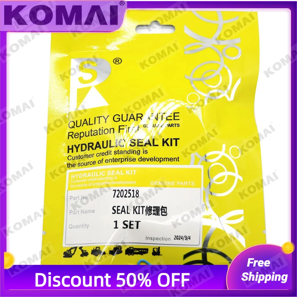 7202518 Tilt Hydraulic Cylinder Seal Kit Fits for Bobcat S630 S650 S740 S750 S770 T630 T650 T740 T750 T770 A770
7202518 Tilt Hydraulic Cylinder Seal Kit Fits for Bobcat S630 S650 S740 S750 S770 T630 T650 T740 T750 T770 A770