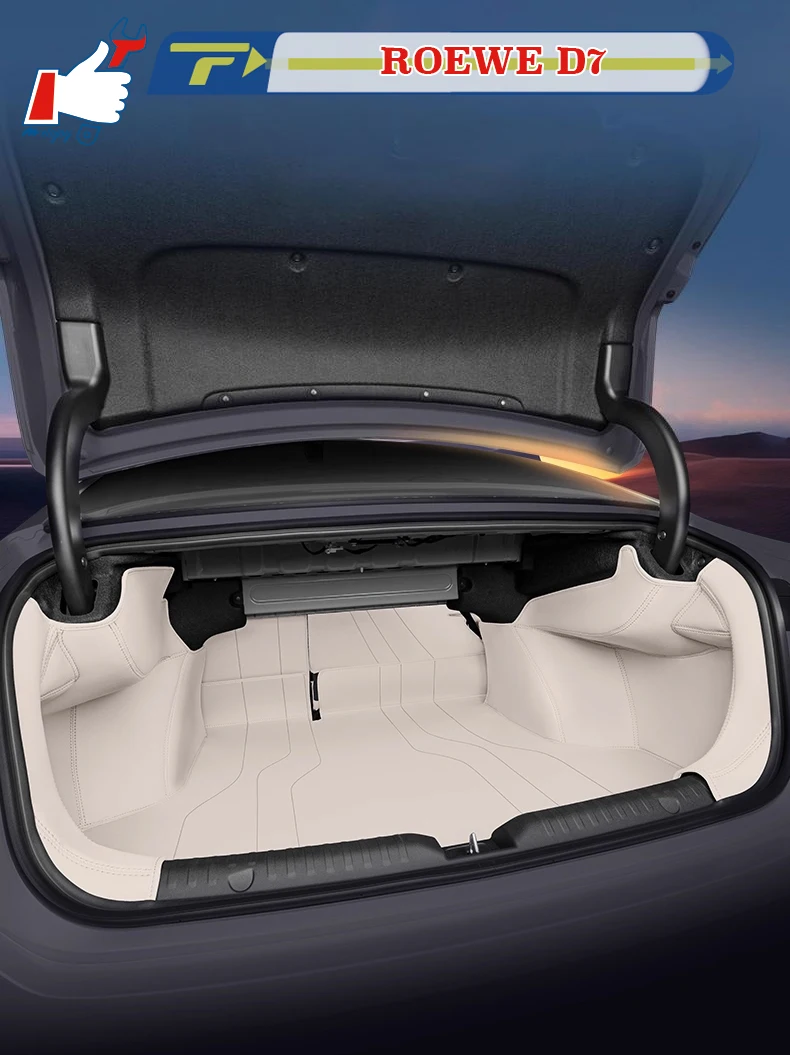 Коврик для багажника автомобиля ROEWE D7 2025, индивидуальный коврик для багажника, 3D-образный коврик для багажника, защитный коврик для багажника, защитный коврик для спинки стула
Коврик для багажника автомобиля ROEWE D7 2025, индивидуальный коврик для багажника, 3D-образный коврик для багажника, защитный коврик для багажника, защитный коврик для спинки стула