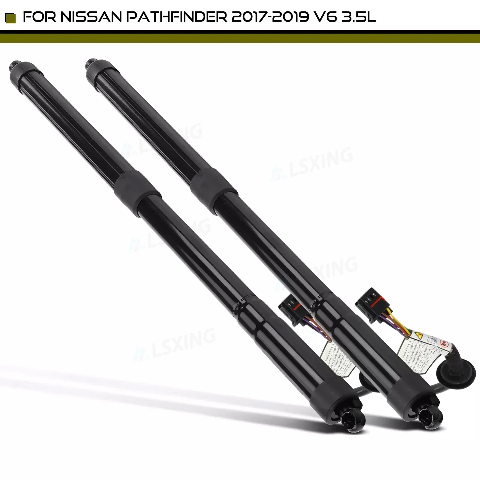Rear Power Hatch Lift Support for Nissan Pathfinder 2013 - 2016 Electric Tailgate Gas Struts, 90560-3KA0A, 905603KA0A,
Rear Power Hatch Lift Support for Nissan Pathfinder 2013 - 2016 Electric Tailgate Gas Struts, 90560-3KA0A, 905603KA0A,