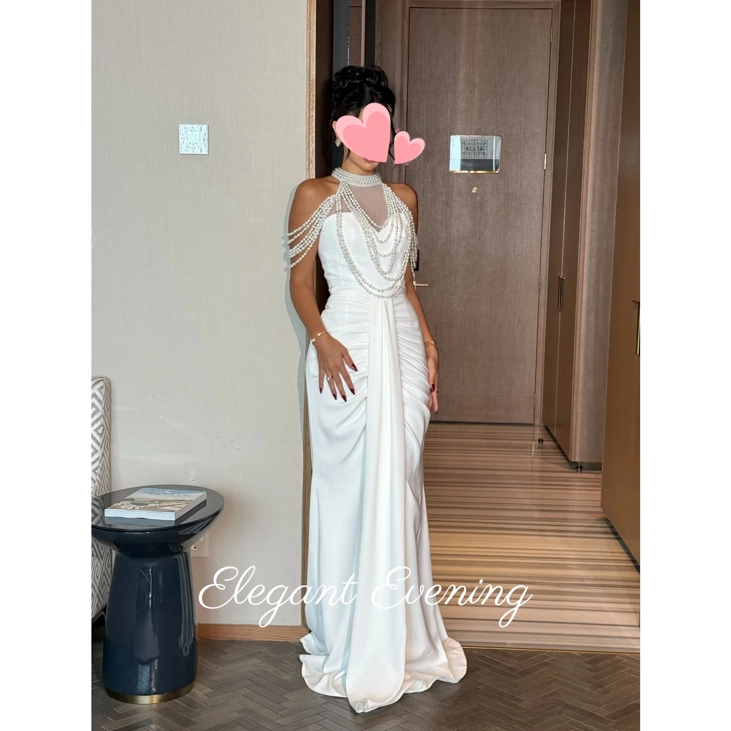 Elegant Vintage Prom Dress Sweet Ivory Pearls Evening Beads Mermaid Stylish Saudi Arabia Customized Formal Occasion Party Gowns
Elegant Vintage Prom Dress Sweet Ivory Pearls Evening Beads Mermaid Stylish Saudi Arabia Customized Formal Occasion Party Gowns