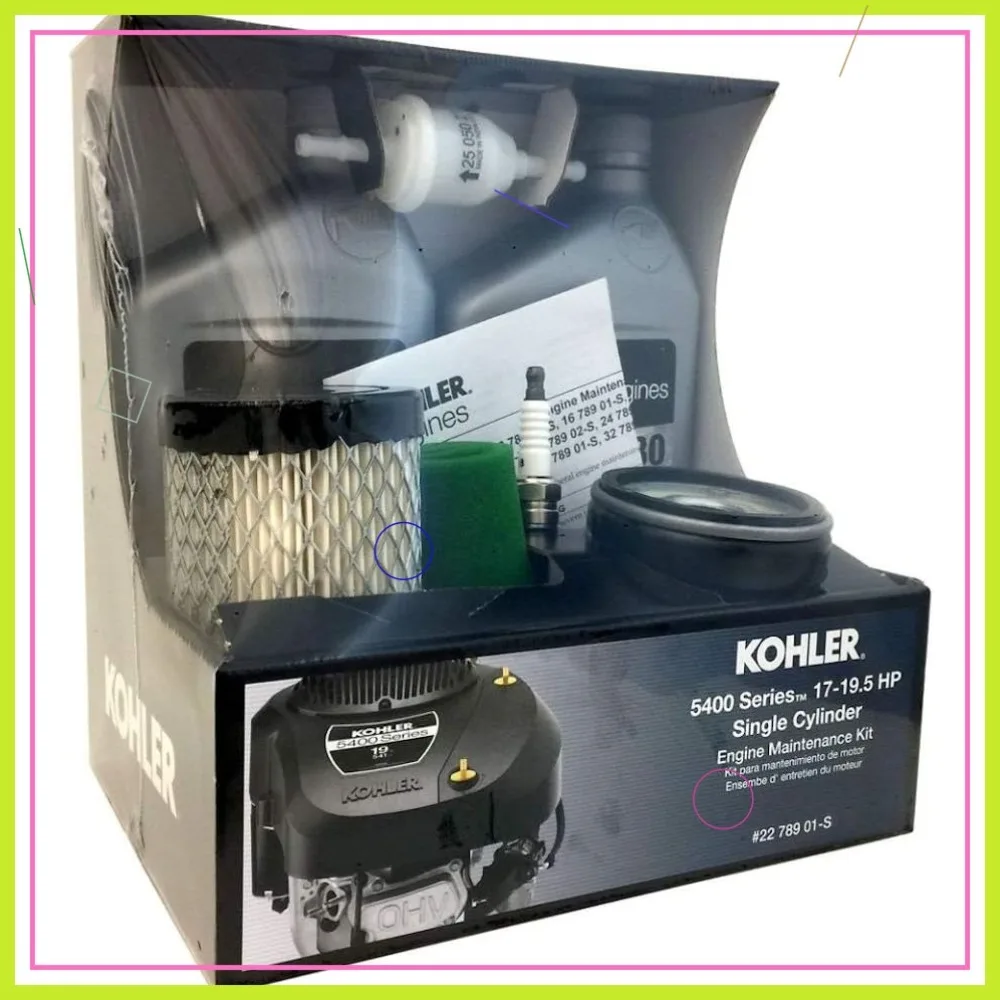 Maintenance Kit for 17-19.5hp Engines Fits KS530, KS540, KS590, KS595
Maintenance Kit for 17-19.5hp Engines Fits KS530, KS540, KS590, KS595
