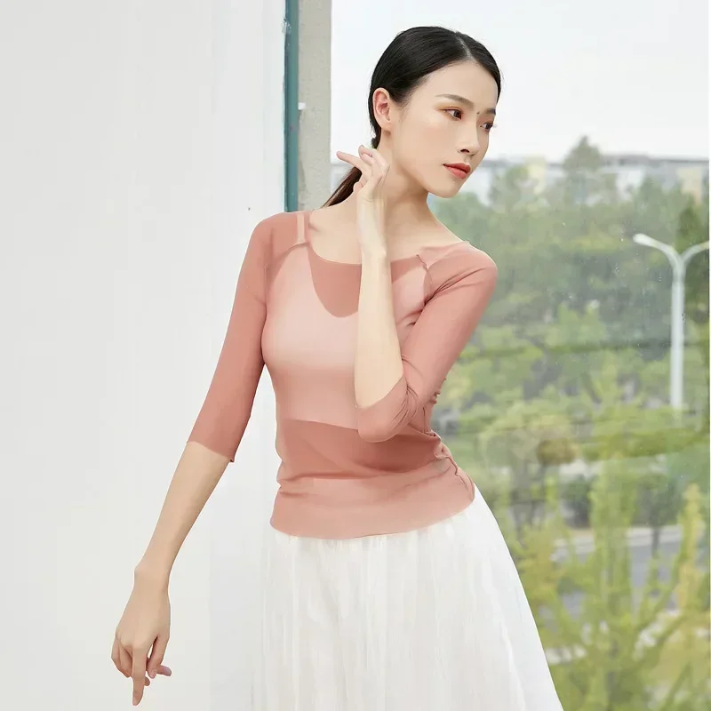 Сексуальный сетчатый топ для танца живота для взрослых, прозрачная блузка, рубашка, длинный костюм для женщин, одежда для восточных танцев, одежда для танцоров
Сексуальный сетчатый топ для танца живота для взрослых, прозрачная блузка, рубашка, длинный костюм для женщин, одежда для восточных танцев, одежда для танцоров