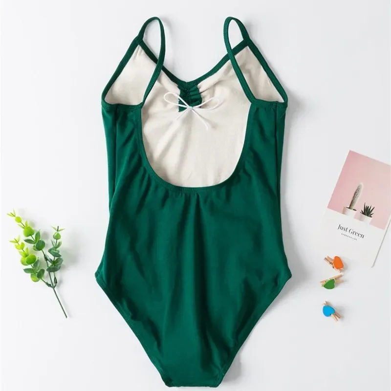 Hot Sale High Quality Cotton Spandex Ballet Dance Wear Green Black Lined Kids Girls Leotards Saias
Hot Sale High Quality Cotton Spandex Ballet Dance Wear Green Black Lined Kids Girls Leotards Saias