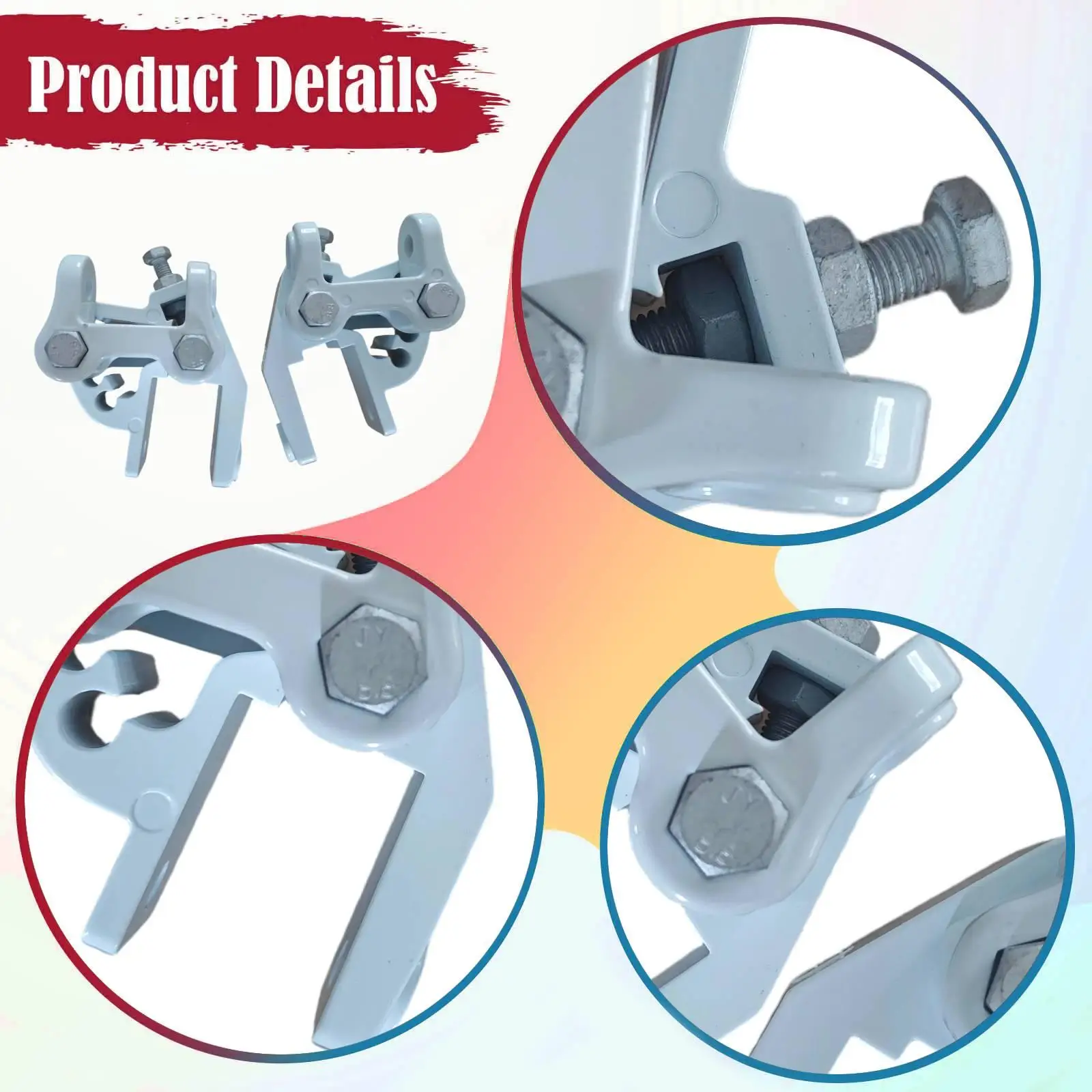 2x Awning Canopy Brackets Aluminum Alloy Fittings Shade Support Brackets Replacement for Camping Rain Shelter Travel Trips Porch
2x Awning Canopy Brackets Aluminum Alloy Fittings Shade Support Brackets Replacement for Camping Rain Shelter Travel Trips Porch