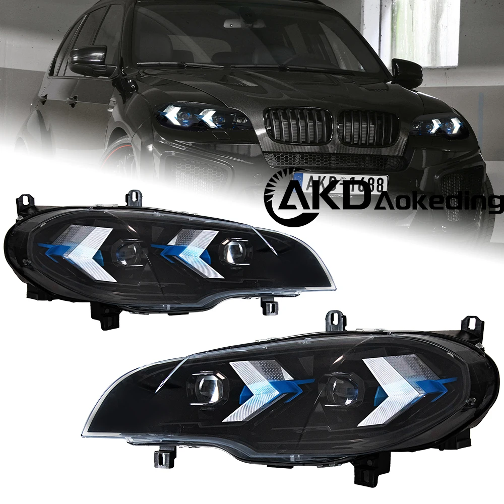 Car Lights for BMW X5 E70 2007-2013 LED Auto Headlight Assembly Upgrade Newest Design Bifocal Lens Dynamic Lamp Tool Accessories
Car Lights for BMW X5 E70 2007-2013 LED Auto Headlight Assembly Upgrade Newest Design Bifocal Lens Dynamic Lamp Tool Accessories
