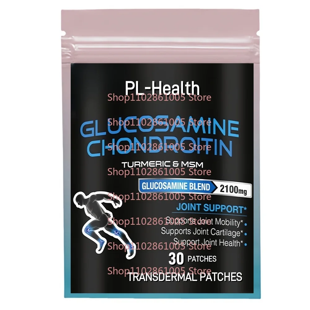 30 Patches Glucosamine Chondroiting Transdermal Patches for Men & Women* - Supports Joint Cartilage & Mobility
30 Patches Glucosamine Chondroiting Transdermal Patches for Men & Women* - Supports Joint Cartilage & Mobility