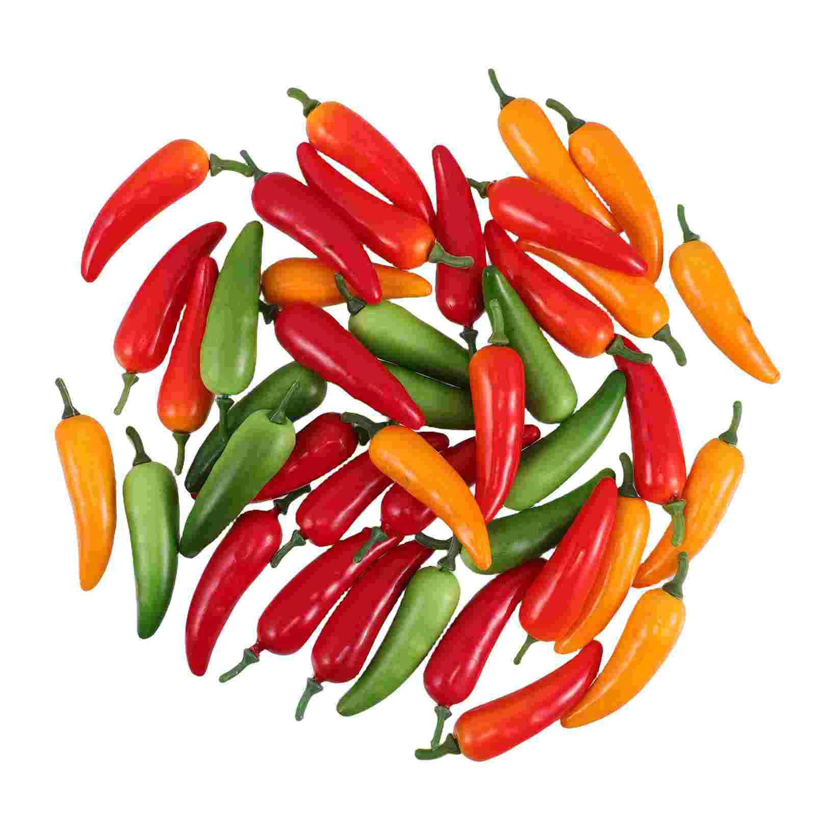 40 Pcs Simulated Chili Model Realistic Small Peppers Decor Props Teaching Display Versatile Craftsmanship Artificial
40 Pcs Simulated Chili Model Realistic Small Peppers Decor Props Teaching Display Versatile Craftsmanship Artificial