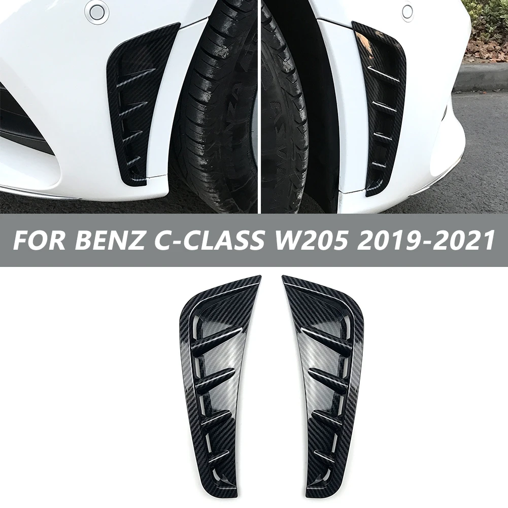 Для Mercedes W205 черный передний бампер, боковая крышка воздухозаборника 2019-2021, углеродное волокно, ABS
Для Mercedes W205 черный передний бампер, боковая крышка воздухозаборника 2019-2021, углеродное волокно, ABS