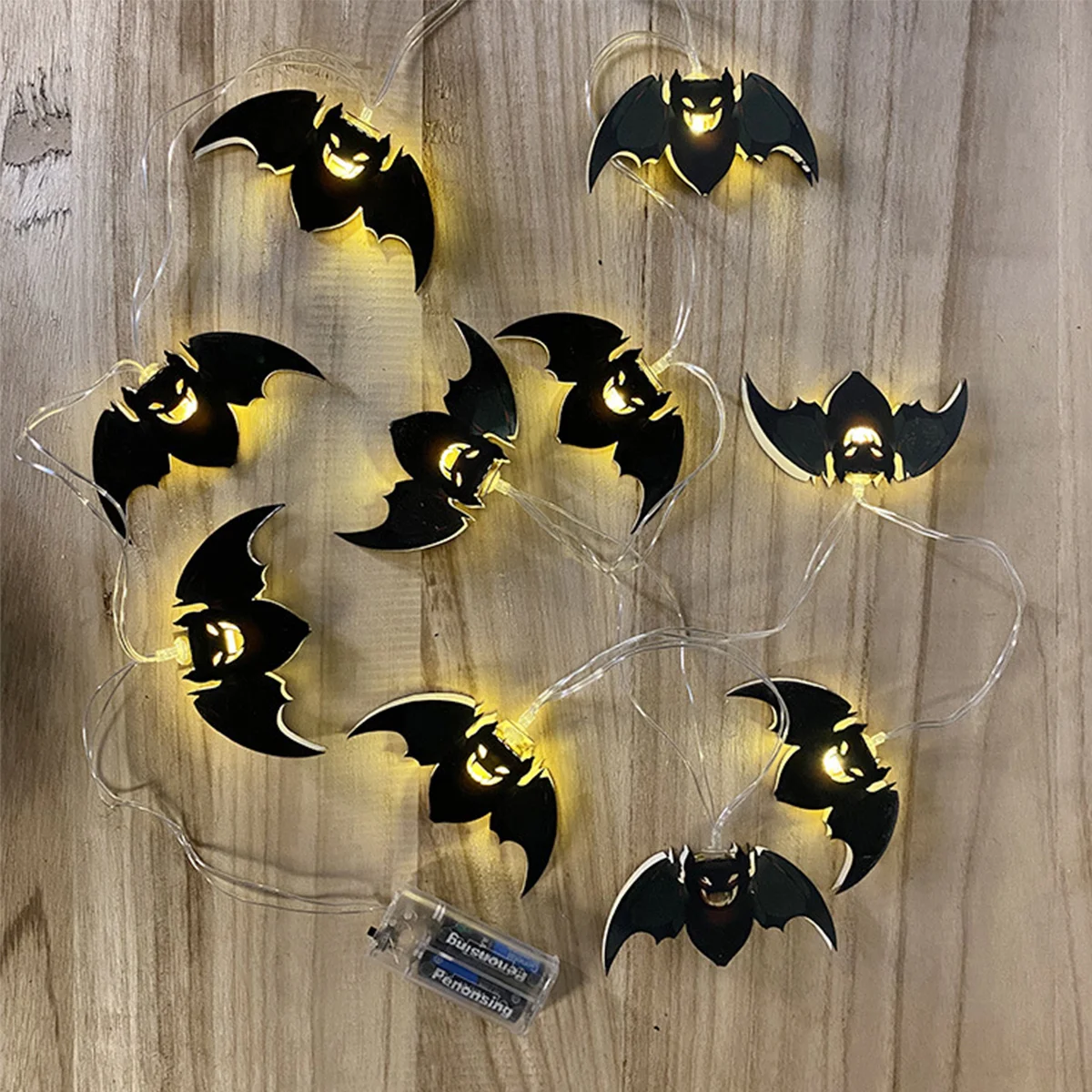1Set Halloween Bat Lights Plastic LED String Powered Outdoor Garden Festival Decoration LED Lights Light Strip
1Set Halloween Bat Lights Plastic LED String Powered Outdoor Garden Festival Decoration LED Lights Light Strip