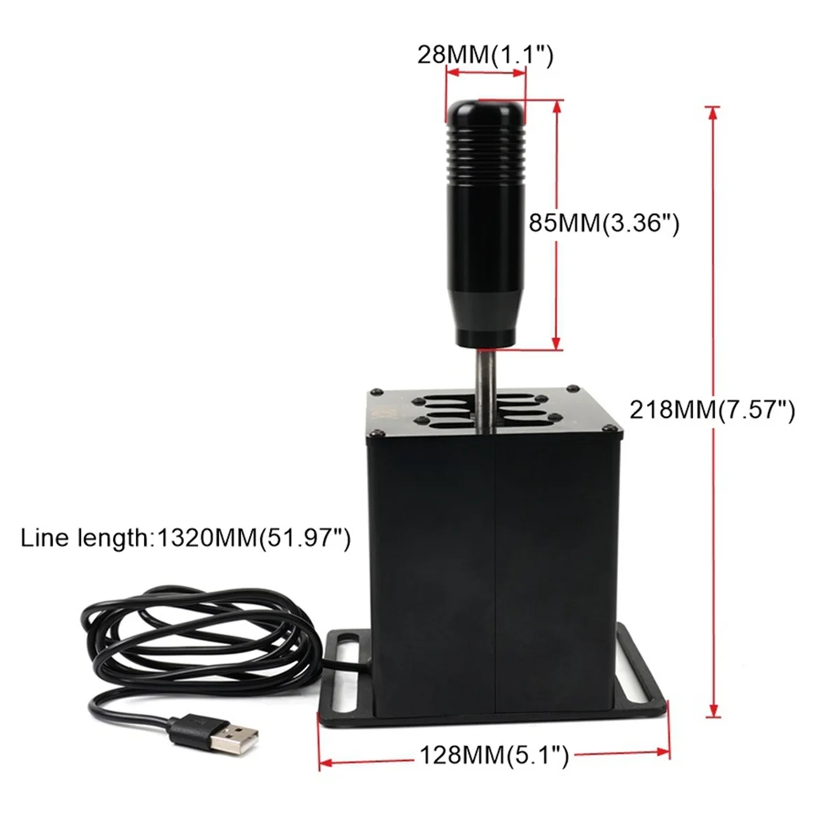 2025+PC Game Simulation Gear Hall Linear Diagram Master USB Plug and Play Shift Lever for Simulation Racing Game
2025+PC Game Simulation Gear Hall Linear Diagram Master USB Plug and Play Shift Lever for Simulation Racing Game