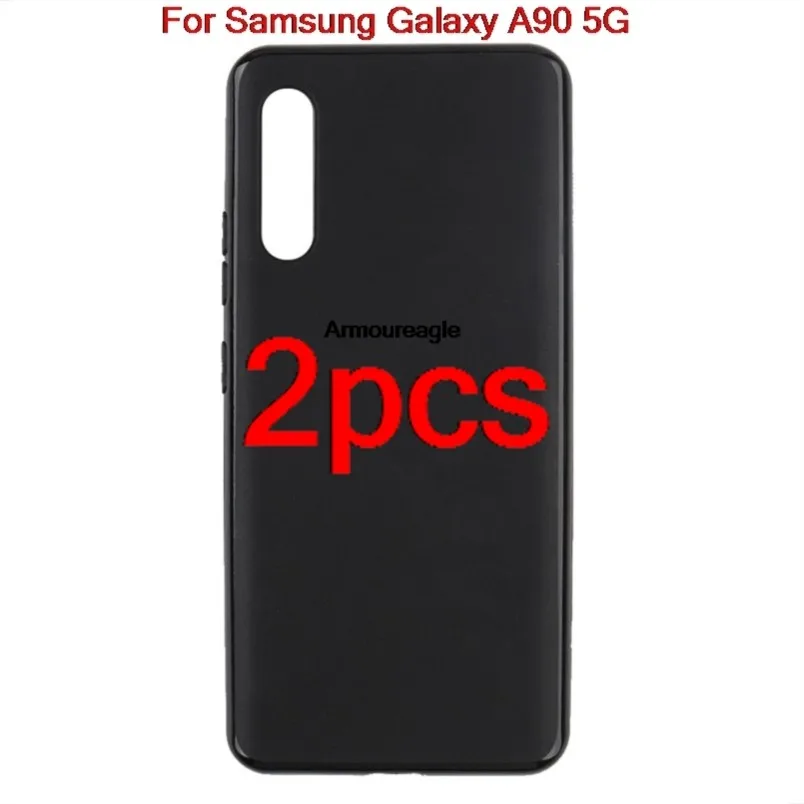 2pcs black soft matte guard for samsung galaxy a90 5g case 6.7" silicone tpu back cover phone cases cover coque shell shield
2pcs black soft matte guard for samsung galaxy a90 5g case 6.7" silicone tpu back cover phone cases cover coque shell shield