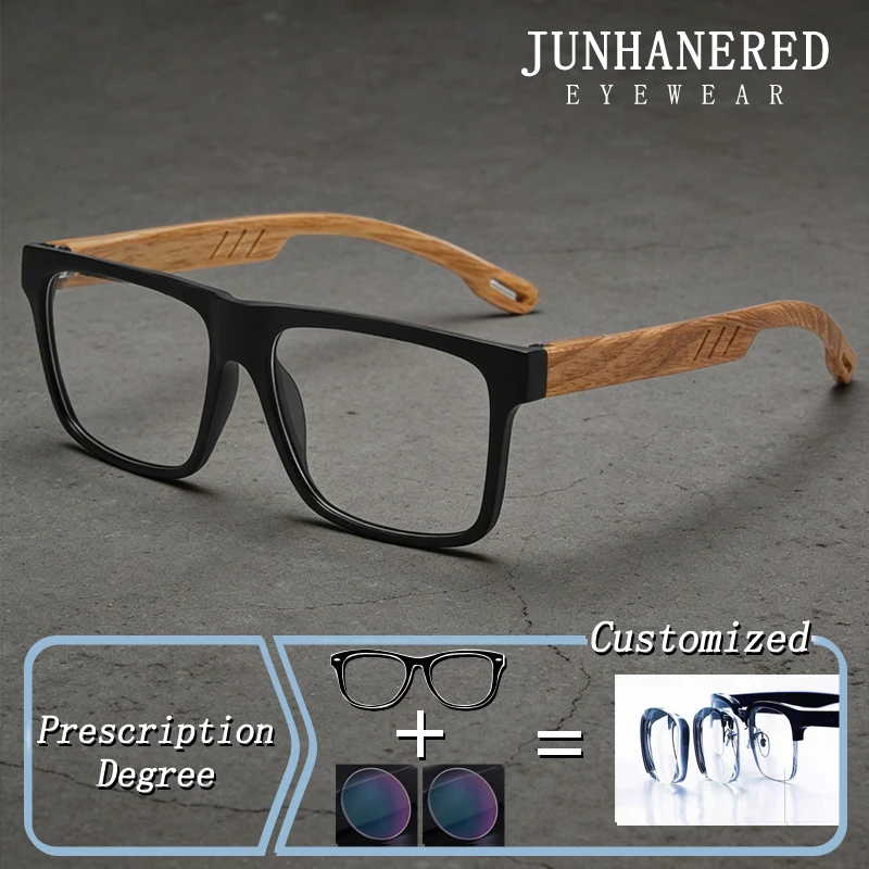 New Green Wood-grain Imitation Men Frame Hyperopia Photochromic Prescription Glasses Anti Blue Light Myopia Astigmatism Eyewear
New Green Wood-grain Imitation Men Frame Hyperopia Photochromic Prescription Glasses Anti Blue Light Myopia Astigmatism Eyewear