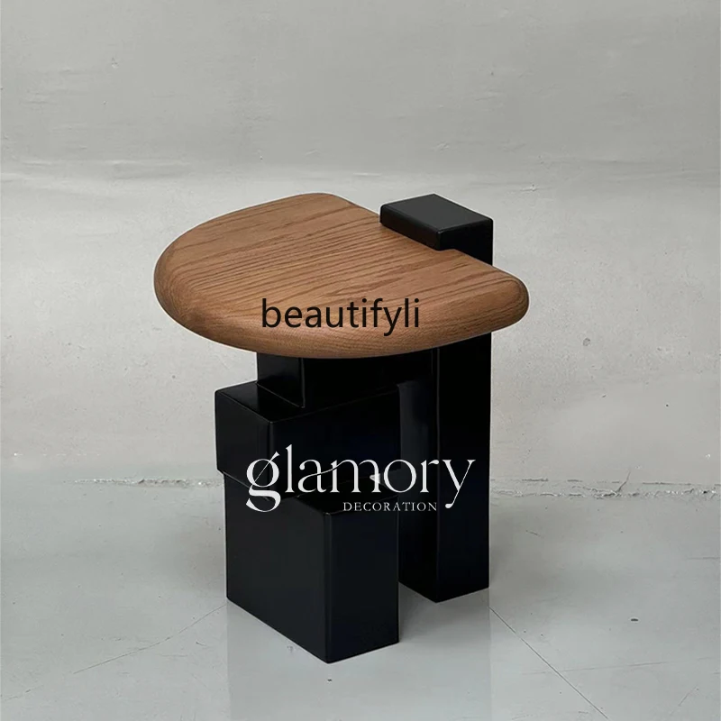Solid wood edge table, art casual coffee table edge table, household small ash wood
Solid wood edge table, art casual coffee table edge table, household small ash wood
