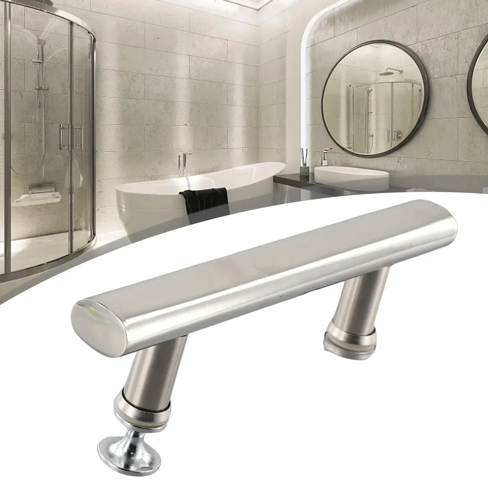Home Renovation Shower Door Handle 225*30mm Chrome Effect Stylish Stainless Steel Home Park High Quality Replaceable
Home Renovation Shower Door Handle 225*30mm Chrome Effect Stylish Stainless Steel Home Park High Quality Replaceable