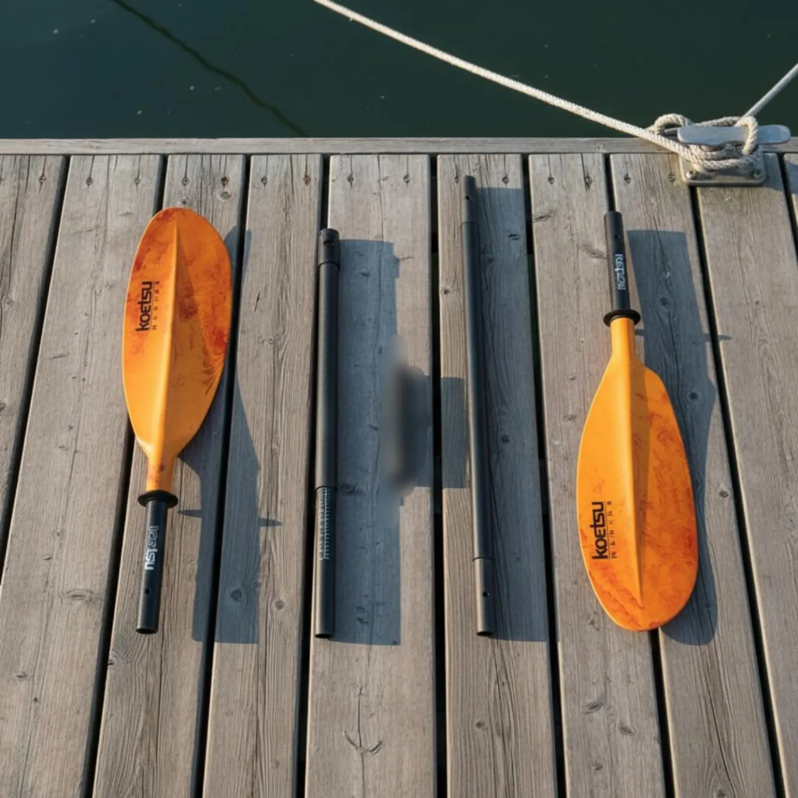 Double Bladed Kayak Paddle Marbled Blade Design 4 Piece Kayak Paddle Adjustable Length Oar Anti-Water Rings for Travel, Touring
Double Bladed Kayak Paddle Marbled Blade Design 4 Piece Kayak Paddle Adjustable Length Oar Anti-Water Rings for Travel, Touring