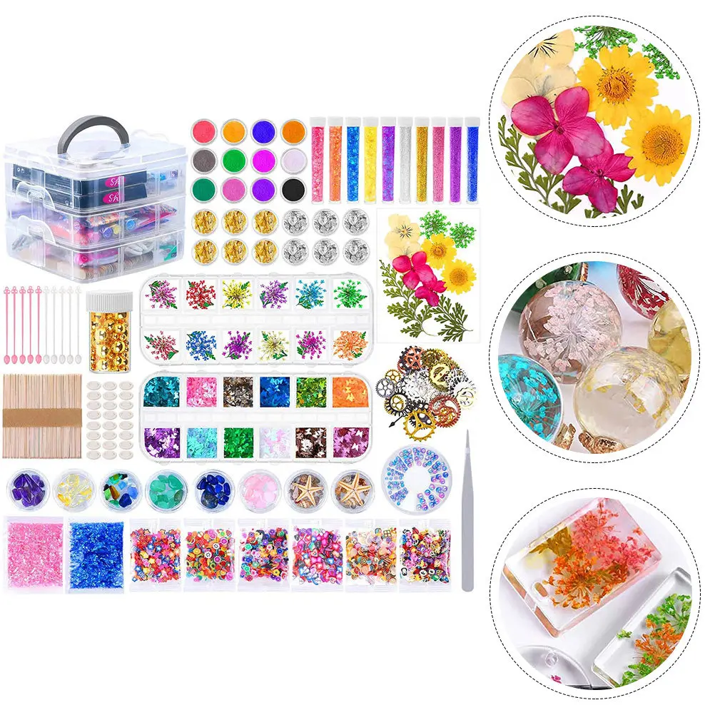 1Set Reliable Resin Crafts Kit DIY Epoxy Material Creative Mobile Phone Cases Handbooks Small Objects Resin Crafts Kit
1Set Reliable Resin Crafts Kit DIY Epoxy Material Creative Mobile Phone Cases Handbooks Small Objects Resin Crafts Kit