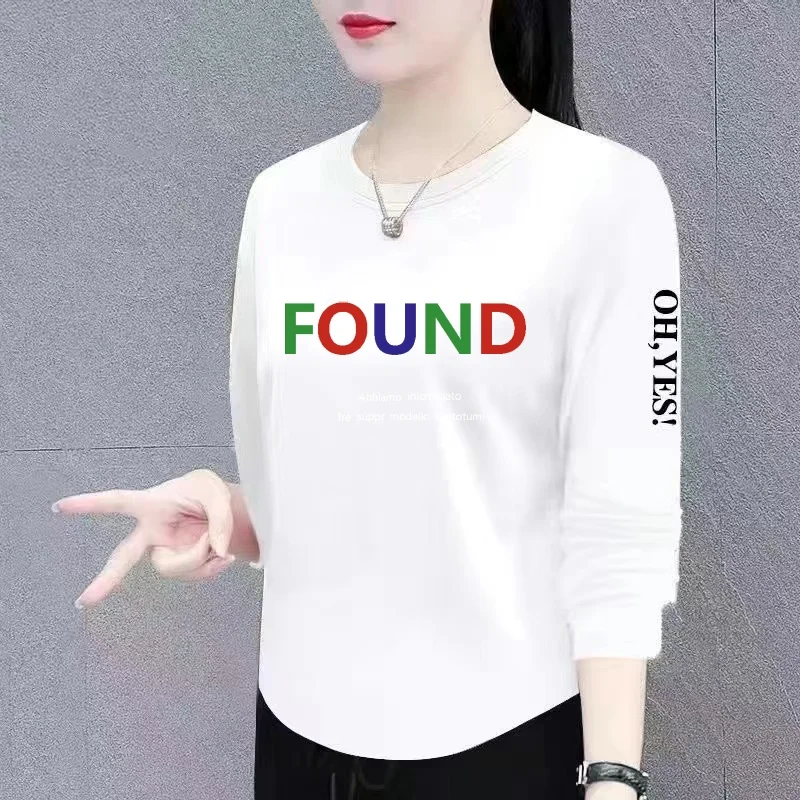 Loose Long Sleeve T-Shirt Half Sleeve Mom Middle-aged Women's Clothing Comfortable Polyester Fiber round Neck Commute Style
Loose Long Sleeve T-Shirt Half Sleeve Mom Middle-aged Women's Clothing Comfortable Polyester Fiber round Neck Commute Style