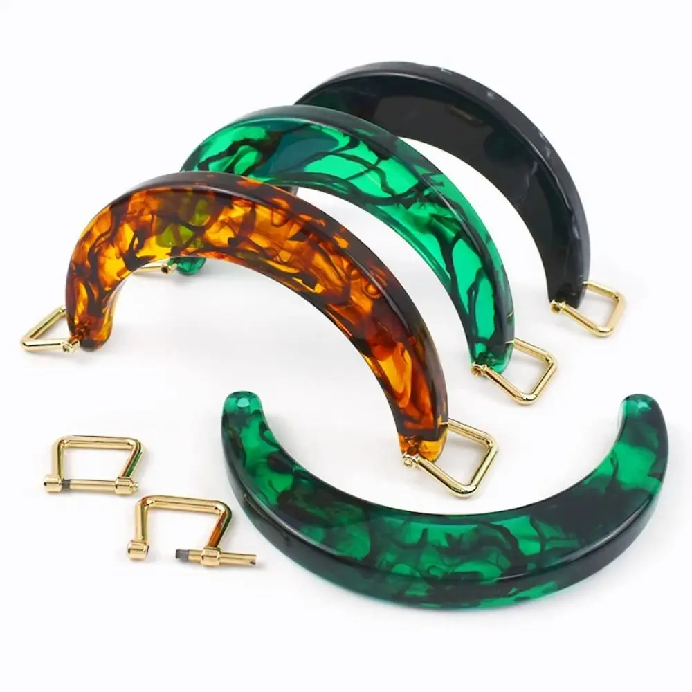Luxury Resin Women's Bag Handle Amber U-Shaped Handbag Handles Semi-circular Acrylic Tote Grip Handcrafted
Luxury Resin Women's Bag Handle Amber U-Shaped Handbag Handles Semi-circular Acrylic Tote Grip Handcrafted