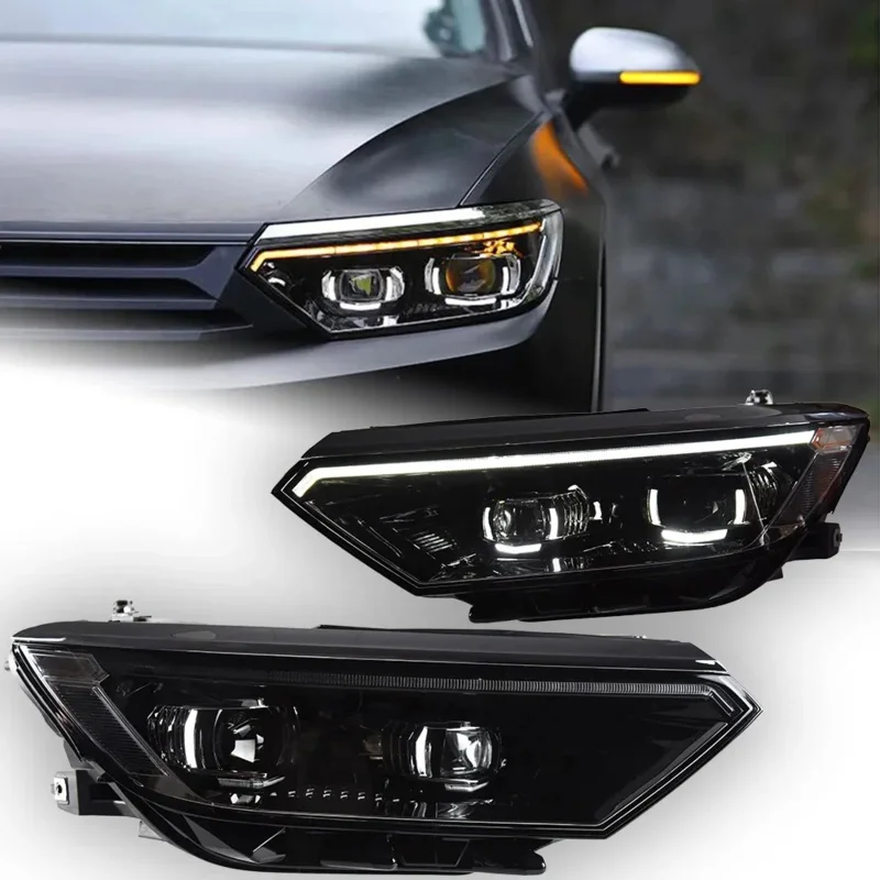 Автомобильные фары для VW Passat B8 20 15-20 19, обновленная фара в стиле Magotan, дневные фары дальнего света, указатель поворота, передняя лампа
Автомобильные фары для VW Passat B8 20 15-20 19, обновленная фара в стиле Magotan, дневные фары дальнего света, указатель поворота, передняя лампа