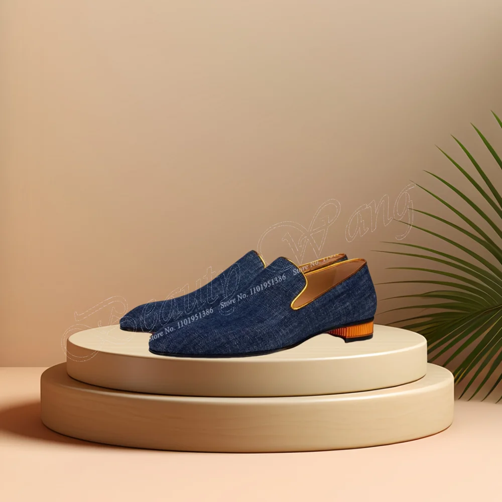Moraima Snc Blue Metallic Heel Men Shoes Square Heel Handmade Slip on New Cover Toe Casual Shoes Shoes Party Shoes Big Size 47
Moraima Snc Blue Metallic Heel Men Shoes Square Heel Handmade Slip on New Cover Toe Casual Shoes Shoes Party Shoes Big Size 47