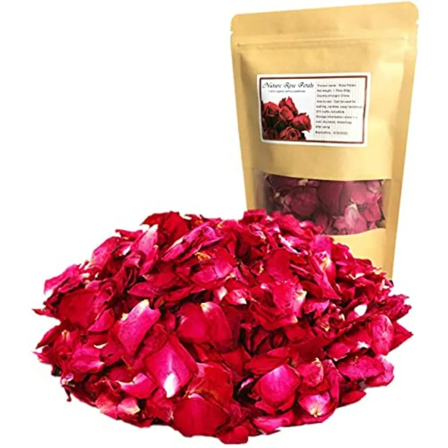 Dried Red Rose Petals 1.75oz/50g, Real Natural Dried Rose Petals for Bath, Soap Making, Candle Making, Wedding, Confetti, DIY C
Dried Red Rose Petals 1.75oz/50g, Real Natural Dried Rose Petals for Bath, Soap Making, Candle Making, Wedding, Confetti, DIY C