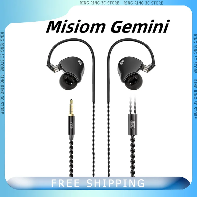Проводные наушники Misiom Gemini, Hi-Fi наушники-вкладыши, разъем Type-C, наушники с круглым отверстием, эргономичные Игровые наушники 3,5 мм
Проводные наушники Misiom Gemini, Hi-Fi наушники-вкладыши, разъем Type-C, наушники с круглым отверстием, эргономичные Игровые наушники 3,5 мм