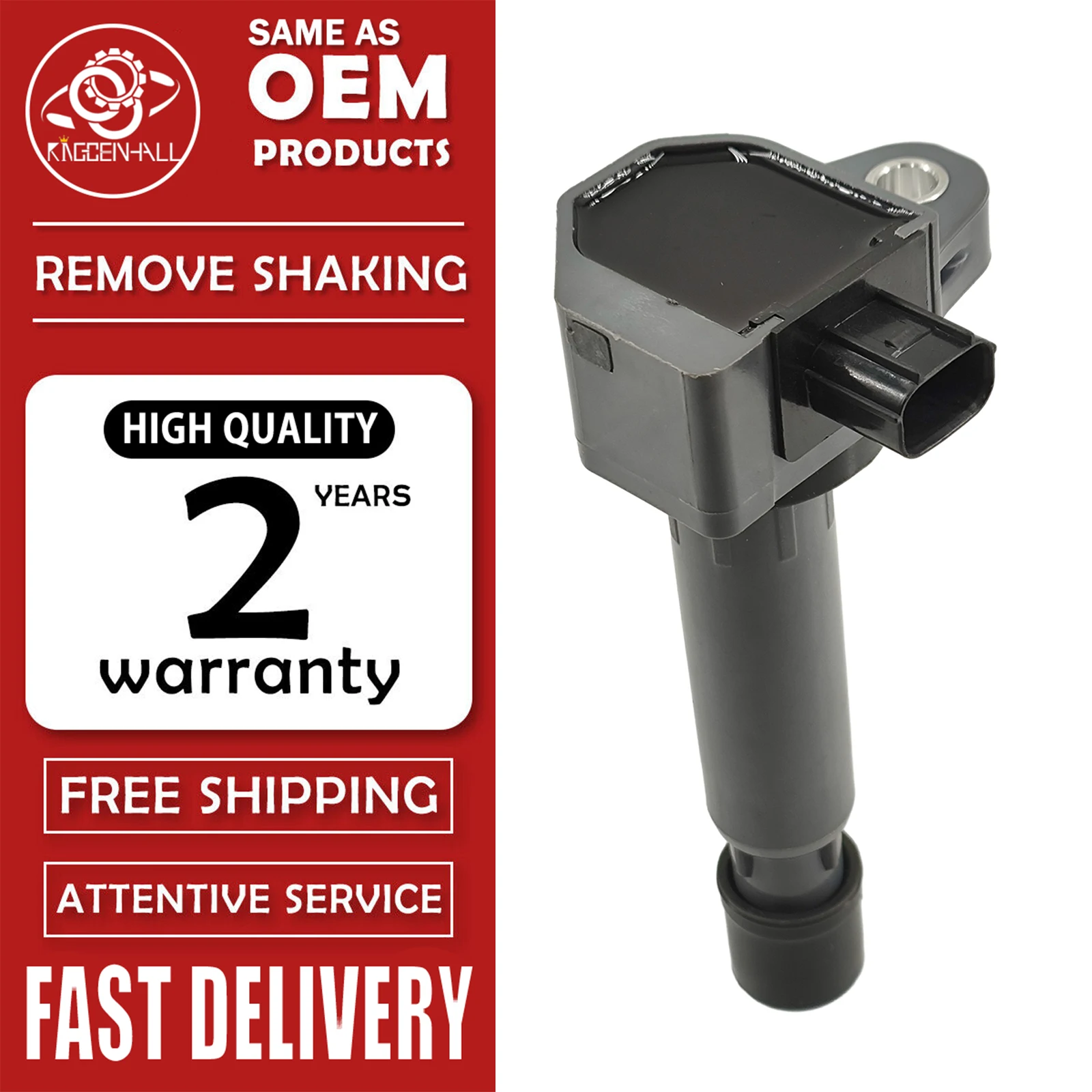 High Quality Ignition Coil 30520-R9G-004 30520-R9G-014 Compatible With Honda Civic CR-V Acura ILX 1.5L 2.0L 2013-2020
High Quality Ignition Coil 30520-R9G-004 30520-R9G-014 Compatible With Honda Civic CR-V Acura ILX 1.5L 2.0L 2013-2020