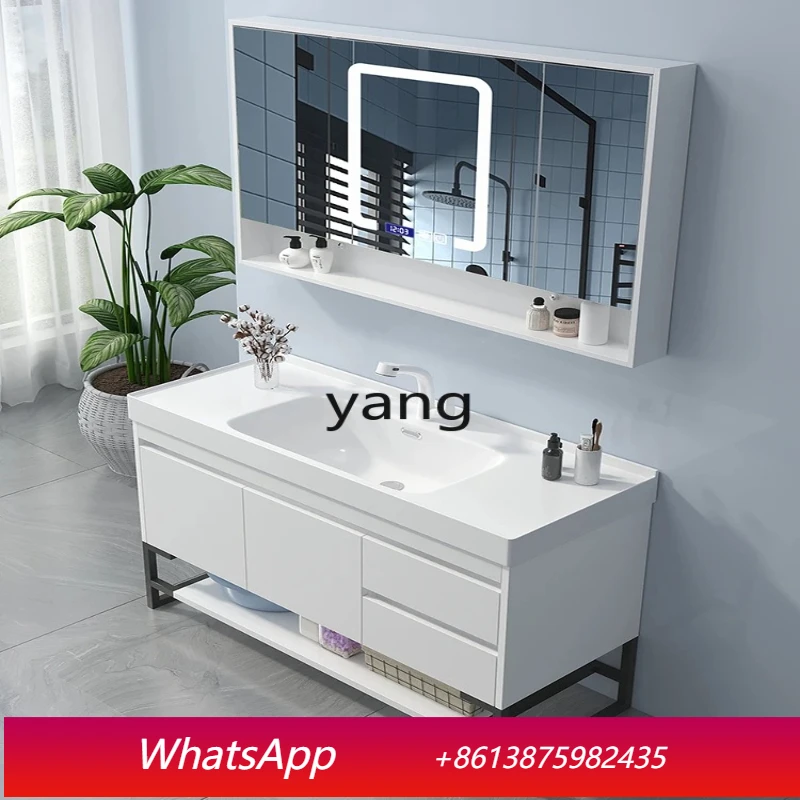 LH Smart Bathroom Cabinet Ceramic Whole Washbin Simple Bathroom Table Wash Basin Combination
LH Smart Bathroom Cabinet Ceramic Whole Washbin Simple Bathroom Table Wash Basin Combination